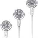 120 Super-Wide Oscillation,Powerful Airflow,5-Speed Adjustable,Home Pedestal Fan,High-Efficiency Cooling,Suitable for Indoor & Outdoor Use fgg