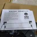 RAD Sportz Kayak Hoist 2-Pack Quality Garage Storage Canoe Lift with 125 lb Capacity Even Works as Ladder Lift Premium Quality Pulley System