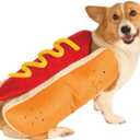 Rubies Hot Dog Pet Costume for Themed Parties and Halloween, Large, (Pack of 1)