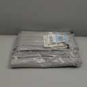 H.VERSAILTEX Blackout Curtains 84 inch Length 2 Panels Set, 100% Blackout Linen Look Curtains with Thermal Liner and Grommets for Complete Light Control, 52x84 Inch, Heather Mid Grey(Not Solid)