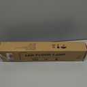 Led Floor Lamp for eyelash extensions Standing light Floor Lamps for Office Standing Lamp Brightness eyelash lamp tattoo Light Eye Caring Reading lamp for Bedroom makeup light lash light extension (Metallic Black)