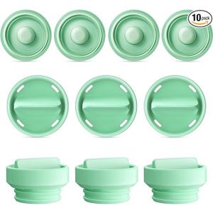 4 Pcs Diaphragm Duck bill Color Mint Green And 6 Small Peices