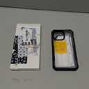 CENHUFO Privacy for iPhone 14 Pro Max Case, Full Body Phone Case with Built-in 9H Tempered Glass Privacy Screen Protector and Camera Lens Protector, Anti Peep Shockproof Bumper Clear Cover - Black