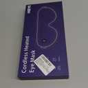 Heated Eye Mask for Dry Eyes- Warm Compress, Washable Electric Eye Heating pad for Sleep, Cordless Heat Mask for Chalazion & Stye Eye Treatment