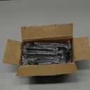 Probrico Interior Black Door Hinges, 3.5 X 3.5 Inch Door Hinges with Square Corners, Black Hinges for Doors, 12 Pack