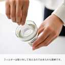 Hario Cold Brew Tea Portable Bottle, 160ml, Smoky Pink (5.4 Ounces)