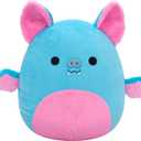Squishmallows Original 16-Inch Boyle Blue Fruit Bat - Official Jazwares Plush (Large)