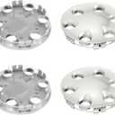 4Pcs Wheel Center Cap for 2001-02 Sequoia 2001-04 Tacoma 2000-04 Tundra Wheel Rim 190mm(7.46in) Silver 6 Lug Hub Cap, Replacement 42603-0C30 Wheel Cover