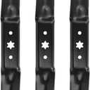 ACEBRI Mower Blades 54 '' for Troy-Bilt for Cub Cadet 942-05056A 7/942-05056, for Cub Cadet RZT-L54 RZT-S54 Ultima ZT1-54 ZT2-54 XT1-54 XT2-54 blade(6 point star), for Mustang 54 XP Blades, 3Pack