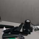 Rotating Christmas Tree Stand, Thickened ABS, Sturdy 5-Legged Design, Includes 3 Adapters & Sockets, Supports up to 7.8ft Rotating Tree Stand for Artificial Christmas Tree