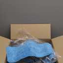 40 Pack Microfiber Mop Pads Machine Washable Cleaning Flat Mop Head Replacement Reusable Household Pads for Hardwood and Hard Surface Floor Cleaning and Scrubbing