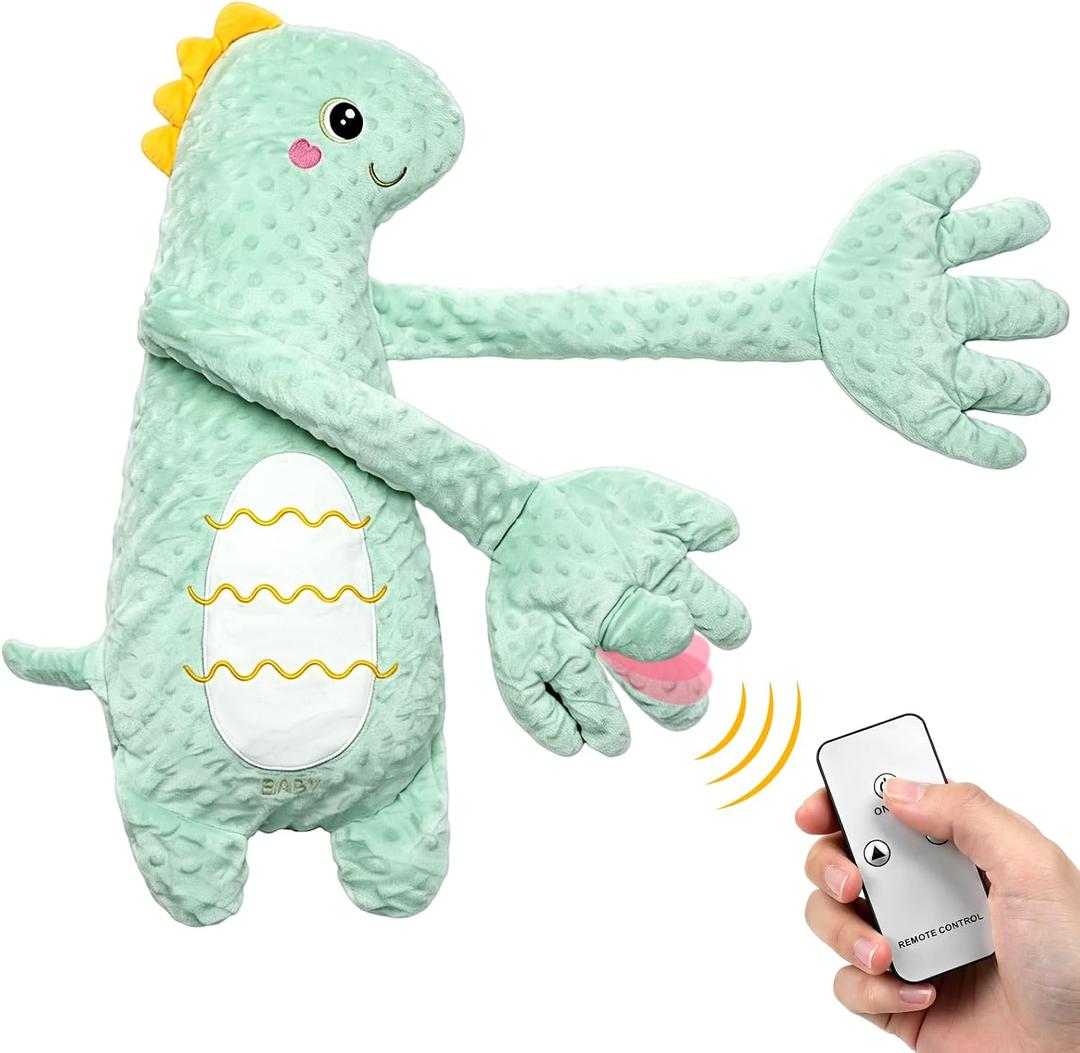 Giant Plush Doll, Large Stuffed Animal, Soft Fabric Cuddly Toy, Oversized Cozy Plush Figure for Home Decor & Daily Companion (Dinosaurs), 25 inches