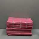 12 Pack Extra Heavy Duty Large Moving Bags with Strong Zipper & Comfortable Handles, Sturdy & Durable Clothes Storage Bags Totes Bins, Packing Moving Boxes for College Supplies, Pink