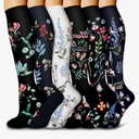 Bluemaple Copper Compression Socks For Women & Men Circulation - Best for Running,Nursing,Hiking,Flight&Travel S/M