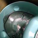 QCen Juicer Machine, 500W Centrifugal Juicer Extractor with Wide Mouth 3 Feed Chute for Fruit Vegetable, Easy to Clean, Stainless Steel, BPA-free (Aqua)