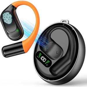 AI Language Translator Earbuds, Real-Time Translation in 144 Languages, Bluetooth 5.49, Smart AI Assistant, 3-in-1 Earbuds for iOS & Android, for Travel, Business & Daily Communication (Black)