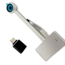 Tivroco 4K Eye Contact Webcam_Silver, Set Of 2