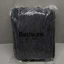 Bedsure King Comforter Set - Cooling and Warm Bed Set, Charcoal Black Reversible Bedding for All Season, 3 Pieces, 1 King Size Comforter (102"x90") and 2 Pillow Cases (20"x36")