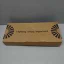 Brightown Icicle Lights Outdoor 20ft with Remote - 20 Tubes 100 LED Iced Tube Christmas Lights, Waterproof Icicle Decor Outdoor Indoor for Tree Patio Roof Holiday Decor, Cool White