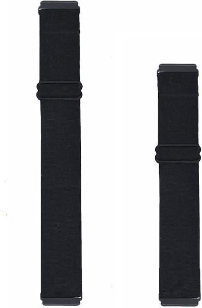 Adjustable Elastic Wrist/Ankle Band for Fitbit Versa 2/1/Lite or Blaze Watch, Stretchy Band for Men and Women, Black, Medium Adjustable Elastic Wrist/Ankle Band for Fitbit Versa 2/1/Lite or Blaze Watch, Stretchy Band for Men and Women, Black, Medium