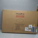 Irregular Wall Mirror - Wall Mirrors Decorative 24"x 40" Asymmetrical Abstract Mirror Aviation Aluminum Alloy Frame Unique for Bathroom, Bedroom, Living Room, Cloakroom, Entryway Black