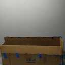 5 ft. Snow Flocked Unlit Artificial Pencil Christmas Tree Hinged with Pine Cones