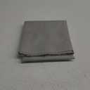 Waterproof Fabric by The Yard 600d Cordura Canvas Fabric 58 inch Wide for Indoor Outdoor Patio 1 Yard, Silver Grey