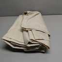 HiCaptain Dog Crate Cover 48.0" L x 30.0" W x 33.0" H with Breathable Mesh, Durable Heavy Duty Kennel Cover, Dual Zippered Panels, Windproof Waterproof UV-Resistant(Beige)