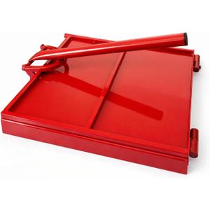12" Commercial Steel Tortilla Press-Heavy Duty-Mexican Style Tortilla Maker-Red