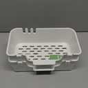 LUXEAR Shower Caddy Suction Cup Shower Basket 2 Pack, NODrilling Removable Plastic Shower Shelf Organizer for Bathroom Storage & Kitchen Max Hold 22lbs,Waterproof,One Second Installation Shower Rack