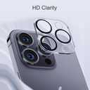 Ailun 3Pack Privacy Screen Protector for iPhone 15 Pro [6.1 inch]+3Pack Camera Lens Protector with Installation Frame,Dynamic Island Compatible,Anti Spy Private Tempered Glass[9H Hardness]-HD