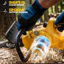 Ecarke 16-Inch Brushless Chainsaw Compatible with Dewalt 20V