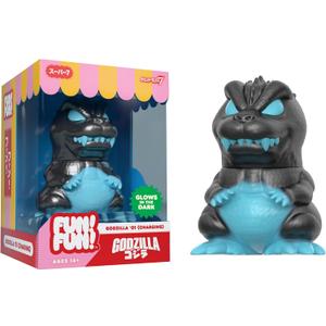 Super7 Fun! Fun! Toho Godzilla '01 Charging Vinyl Figure (Glow in The Dark) - 5" Toho Godzilla Action Figure - Classic Movie Collectibles and Retro Toys - Limited Edition 