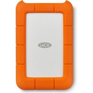 LaCie Rugged USB-C 2TB External Hard Drive Portable HDD  USB 3.0 compatible, Drop Shock Dust Rain Resistant, for Mac and PC Computer Desktop Workstation Laptop, 1 Month Adobe CC (STFR2000800)