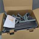 Baby Playpen 74x50 Inch, Playpen for Babies and Toddlers, Play Pen Indoor & Outdoor Active Center, Sturdy Safety Playard with Anti Slip Suction Cups, Skin-Friendly Fabric, Large Space Baby Fence (Dark Grey)