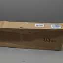 Door Draft Stopper, 39 Length Cuttable Weather Stripping Door Seal, Strong Adhesive Door Sweep for Exterior and Interior Doors (1, Brown)