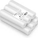 [2024 New] 6 Pack 8" x 20' and 11" x 20', Vacuum Sealer Rolls Bags for Food, Great for Food Storage, Sous Vide and Meal Prep, Wevac Lite