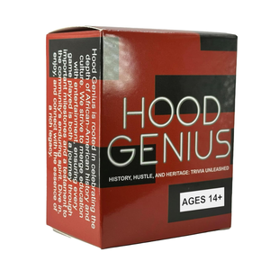 Kinfolk Hood Genius Family Trivia: Celebrate Black Excellence with a Fun, Educational Card Game for Cultural Enrichment and Joyful Learning
