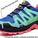 Women Hiking Shoes Casual Non-Slip Lightweight Comfortable Running Fashion Sneakers Walking Trekking Outdoor Shoes, Size 7.5