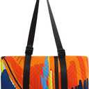 Outdoor Picnic Blanket,Portable Sandproof Waterproof Picnic Mat,Painted Basketball Printed Camping Beach Mat for Sand and Wet Grass Hiking (Painted Basketball S) (S)