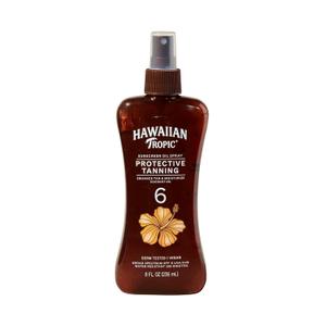 Hawaiian Tropic Dark Tanning Oil Spray Pump, SPF 6 8 Oz