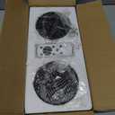 NIORSUN 27.6 Inch Battery Operated Wall Sconce Set of 2, Black Round Base Rechargeable Wall Lights with Remote, 3CCT Dimmable Wireless Wall Sconces for Living Room Bedroom Hallway