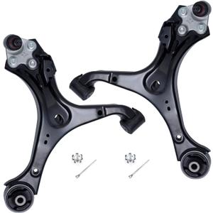AUQDD 2Pc Suspension Front Lower Control Arm and Ball Joint Assembly Compatible With 2012-2015 Ho-nda Civic /2013-2015 Ac-ura ILX (Replace # 520-695 520-696 51360TR7A51 51350TR7A51)