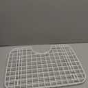 Better Houseware D-Shape Sink Protector Grid - White, 18 x 12.125