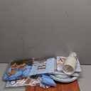 Blue Bear Baby Shower Decorations for Boy, All-in-1 Bear Party Decorations with Balloon Arch Kit Wood Grain Baby Boxes Plates Napkins Cake Toppers Tablecloth Backdrop Blue and Brown Baby Shower Decor