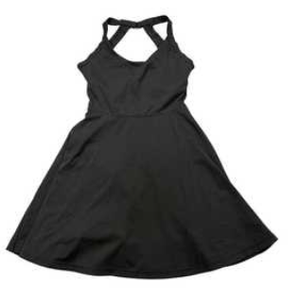 Fashion Women Tennis Dress, Black, XS
