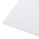 48" x 24" x 1/8" HDPE Plastic Sheet, High Density Polyethylene Sheet Cutting Board White Solid Block, [for DIY, Home Floor]