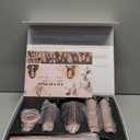 5 in 1 Air Styler, Hair Dryer & Blow Dryer Brush with Auto Wrap Curls, 110,000 RPM Ionic Hot Air Styler for Fast Drying, Curling, Smoothing, Blowouts & Frizz-Free Volume, No Heat Damage, 1200W