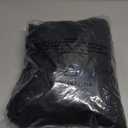 Table Skirts for Rectangle Tables 6ft - One-Piece Black Tablecloths and Skirt, Wrinkle Resistant Ruffles Elastic Cover for Banquets, Weddings, Events, Parties (72" x 30" (Rectangular))