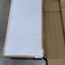 Children's Table and Chair Set Suitable for Boys and Girls Age 2-12 Height Adjustable Table top Can be Painted with 6 Seats Suitable for Family Learning Daily use (Wood Color)